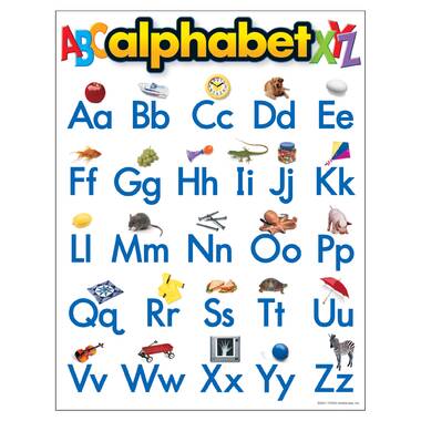 Trend Enterprises Alphabet Classroom Book Chart & Reviews | Wayfair